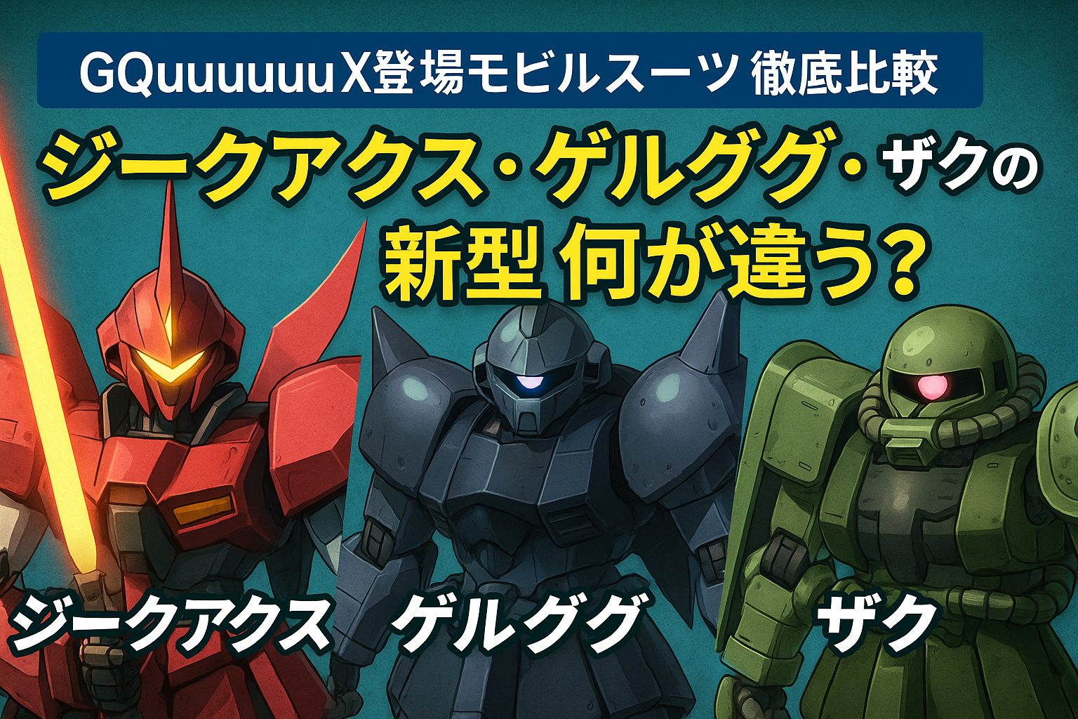 GQuuuuuuXイメージ画像